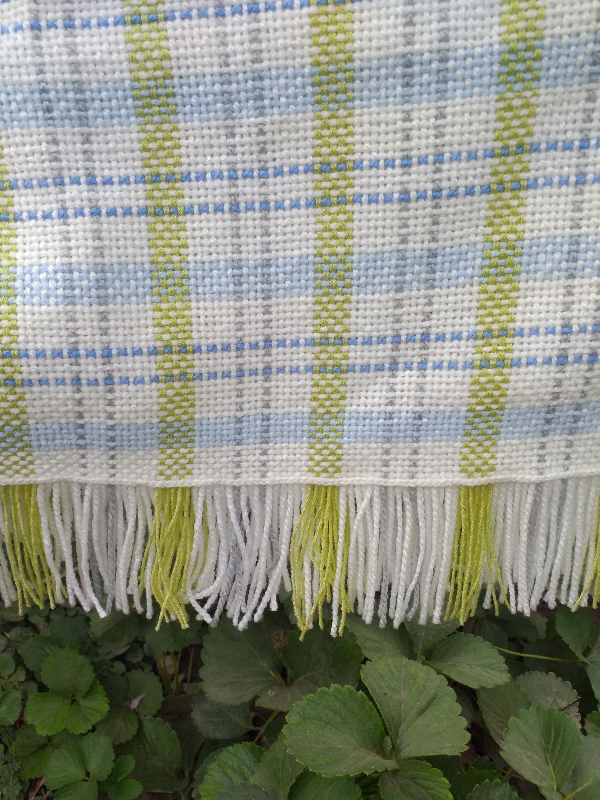 pañoleta escocesa acrílico - Imagen 7