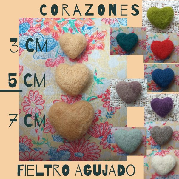 corazón 7 cm