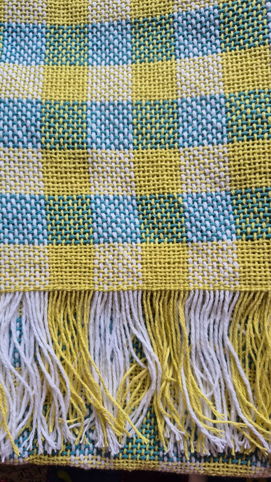 pañoleta escocesa algodón - Imagen 4